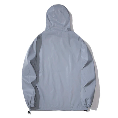 Night Reflective Hooded Jacket 