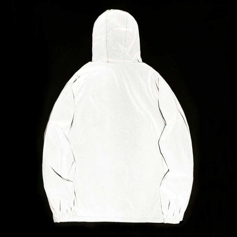 Night Reflective Hooded Jacket 